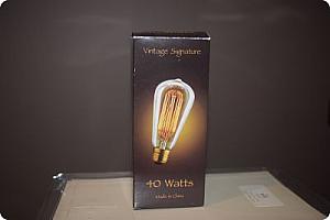 Vintage Light Elongated Bulb