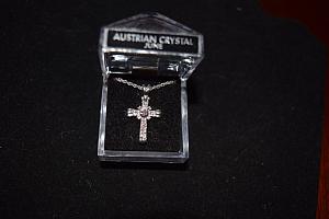 BirthStone Cross Necklace - June