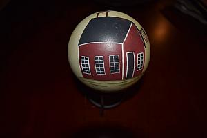 Decorative Ball on Stand