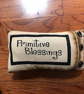 Primitive Blessing Pillow