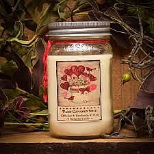 Herbal Star Candles - Warm Cinnamon Spice